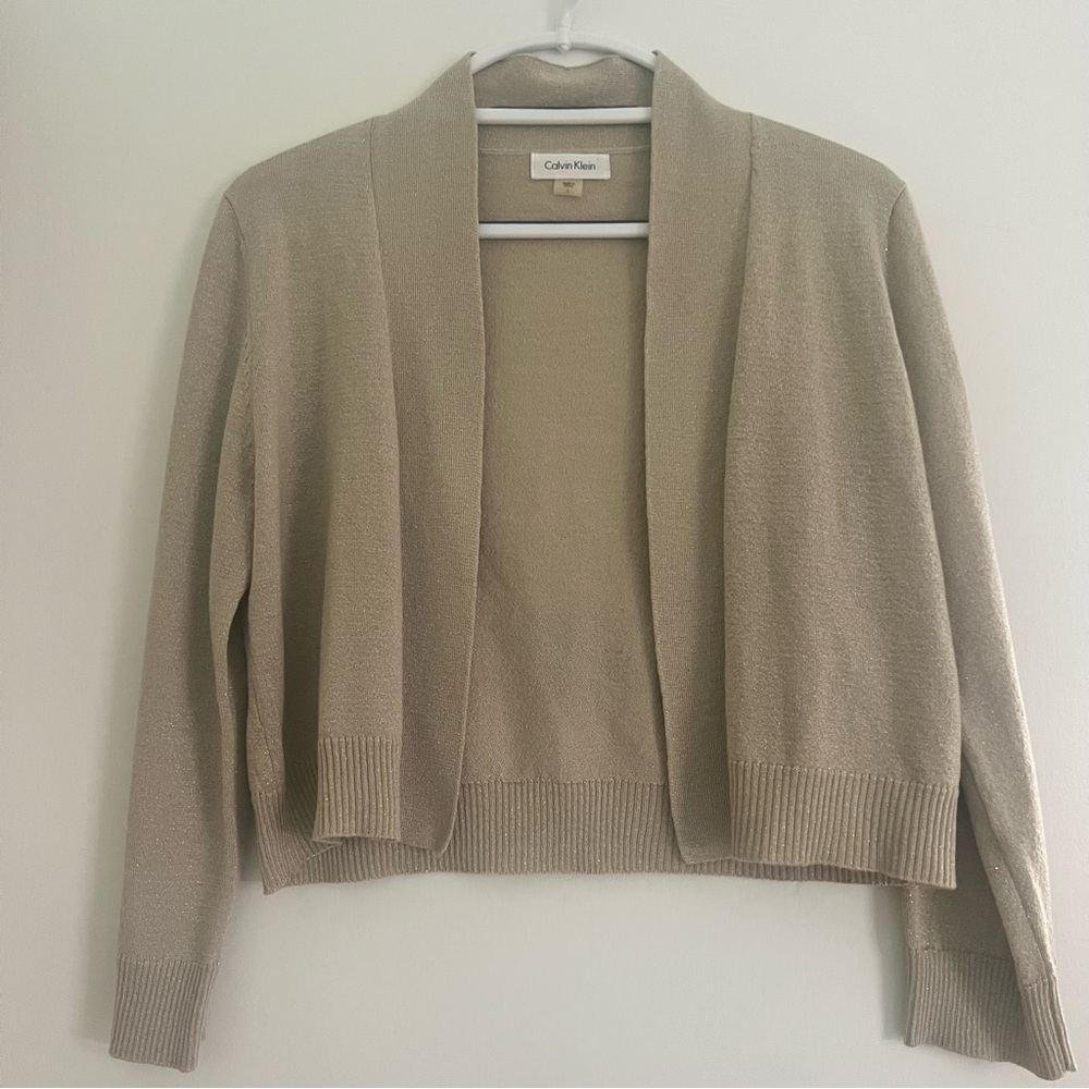 Calvin Klein Women's Cropped Cardigan